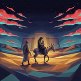 The flight into Egypt